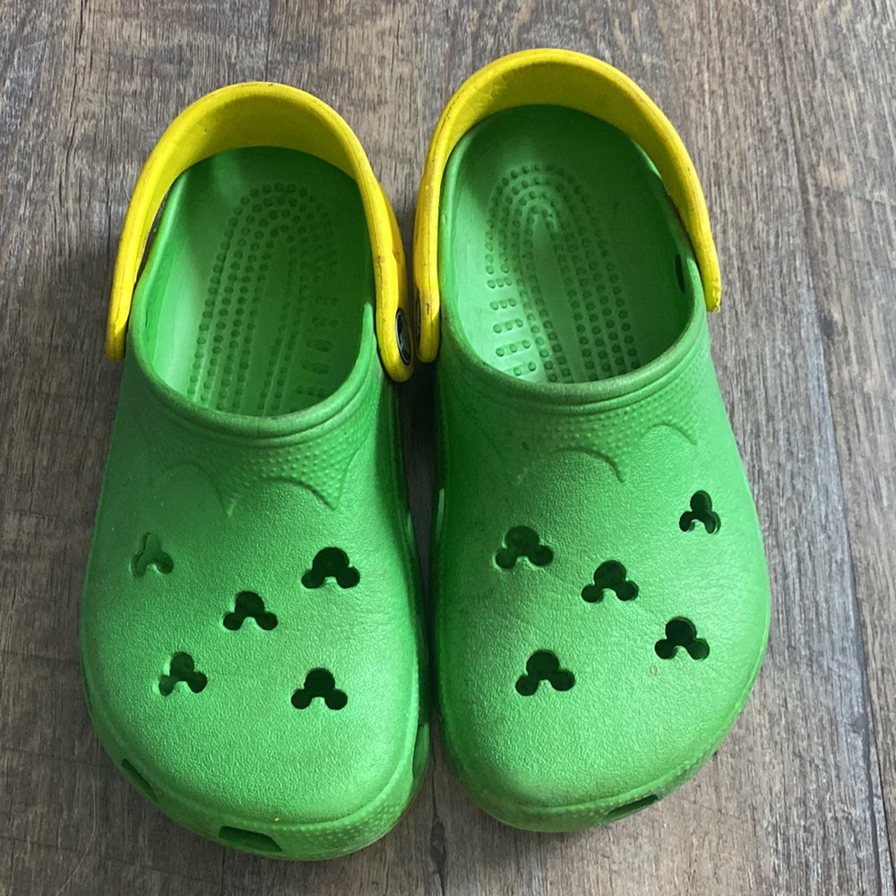 Mickey Mouse Kids Crocs, Size 1 Youth - Picture 2 of 8